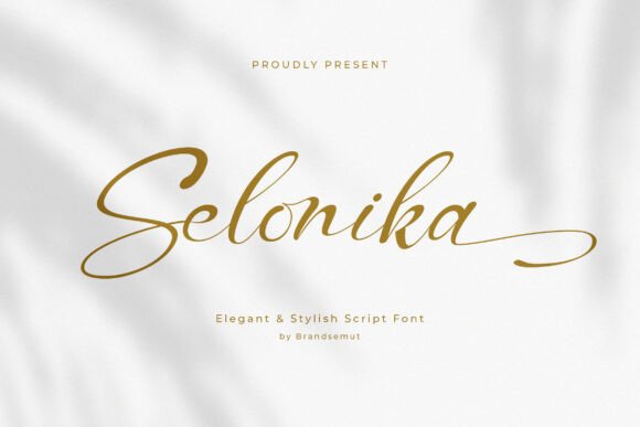 According to Selonika: A Script Font for Editorial Design