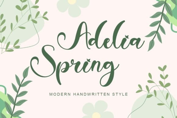 Adelia Spring Font Review: A Designer’s Take