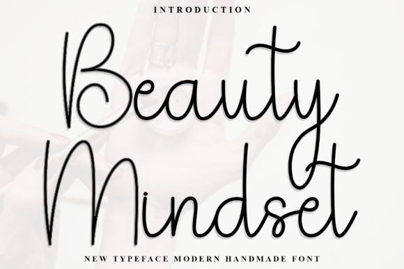 Beauty Mindset: A Delicate Script Font for Editorial Design