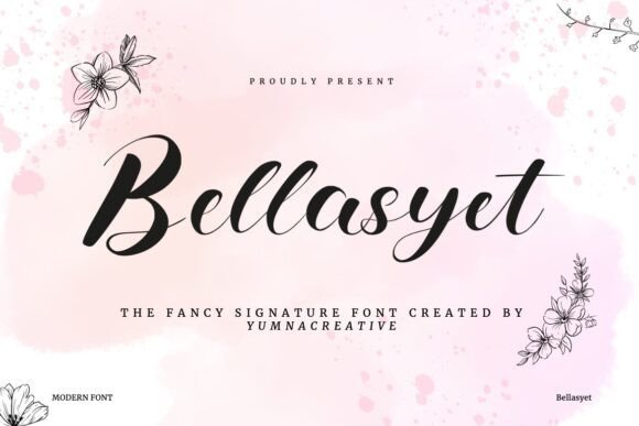Bellasyet: The Signature Font for Elegant Branding