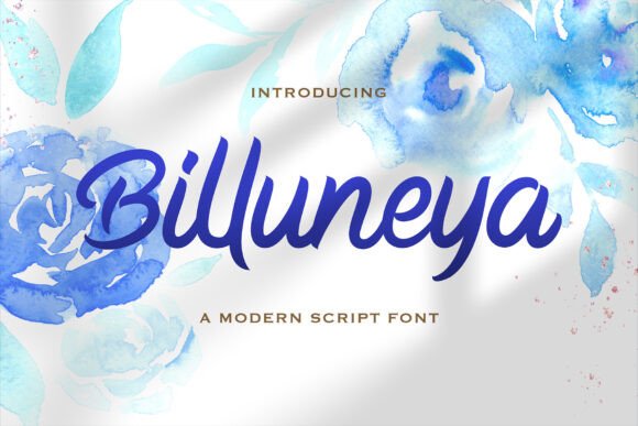 Billuneya: A Handwritten Font for Makers