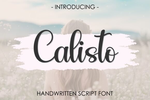 Calisto: A Script Font for Editorial Design