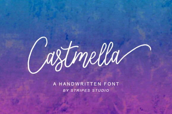 Castmella: The Handwritten Font for Elegant Branding