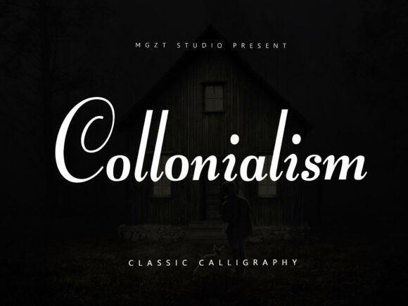 Collonialism Typeface for Bold Branding