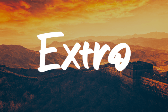 Extro: A Versatile Font for Modern Branding