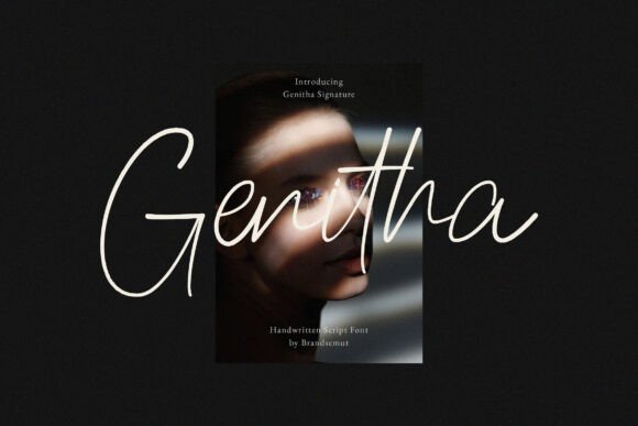 Genitha Typeface Review for Brand Designers