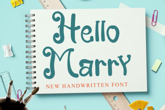 Hello Marry Font: Elevate Your Campaign Visuals