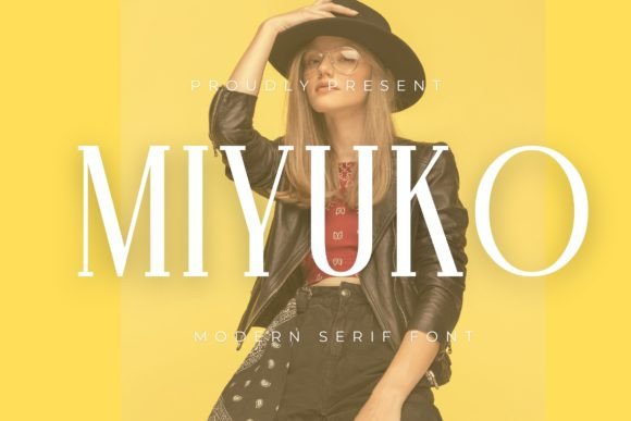 Miyuko: A Timeless Serif Font for Makers