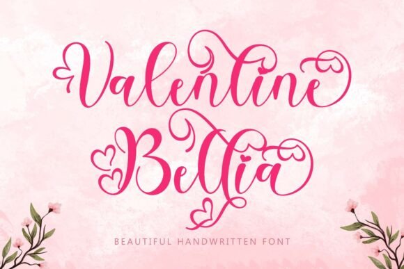 Valentine Bellia: A Handwritten Font for Modern Web Design