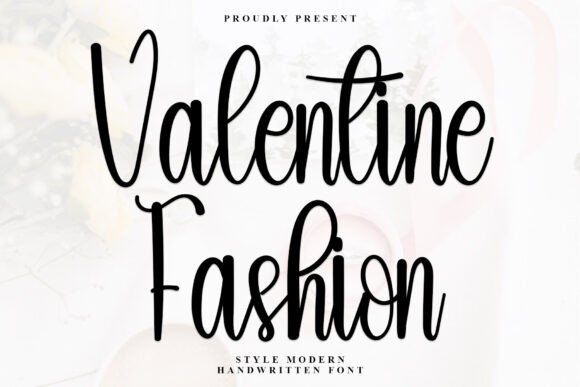 Valentine Fashion Font Review: Elegant Script for Branding