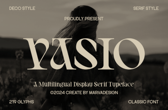 Vasio Serif Font for Bold Brand Headlines