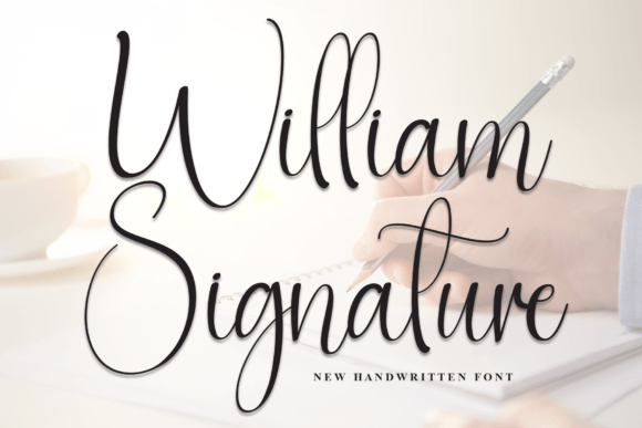 William Signature: A Script Font for Festive Campaigns