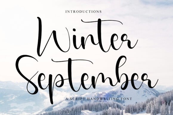 Winter September Font Review for Web Designers